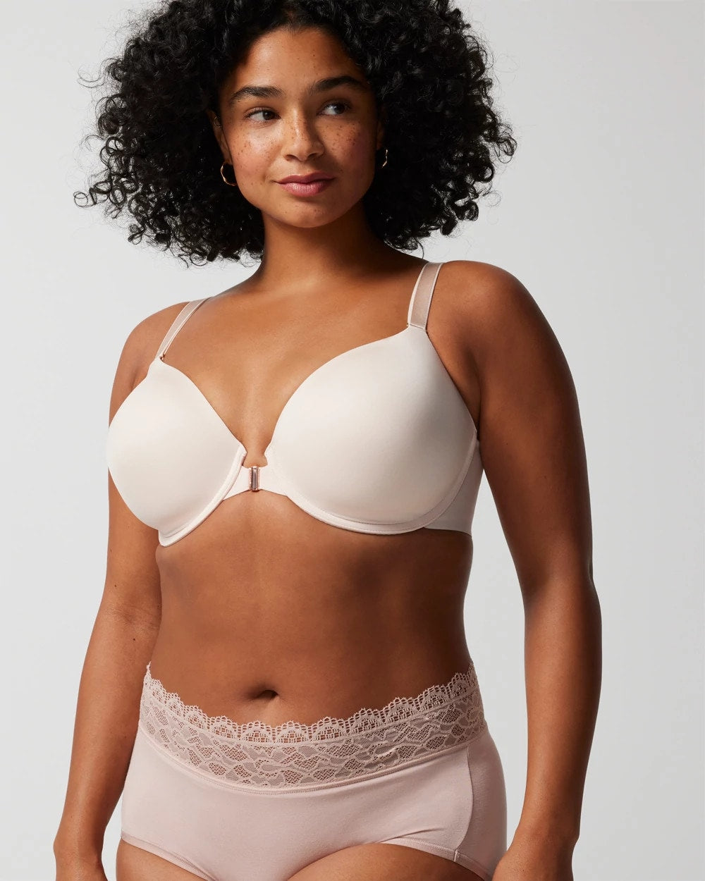 Soma / 360 Front-Close Bra PORCELAIN