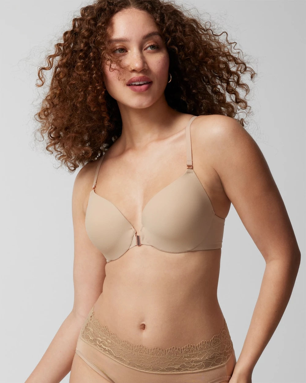 Soma / Front-Close Perfect Coverage Bra WARM AMBER