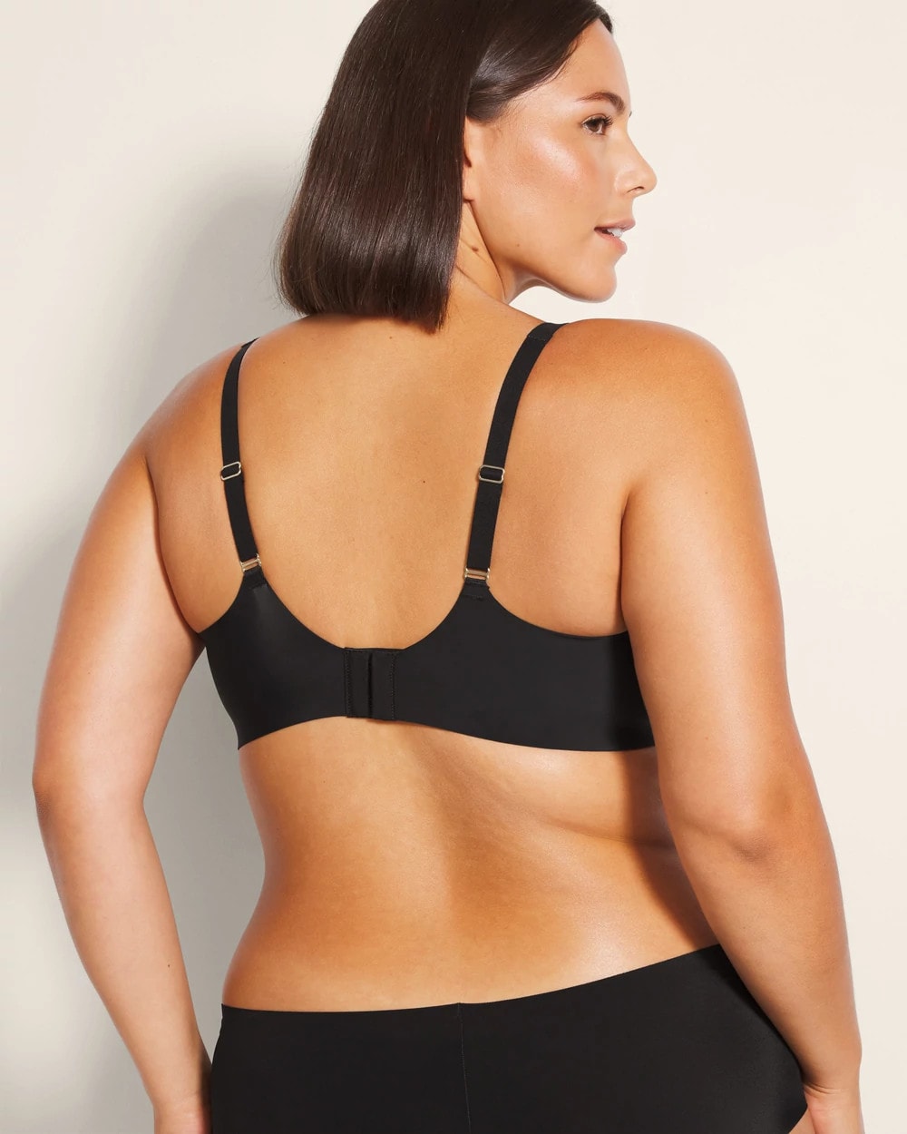 Soma / Lightly Lined Perfect Coverage Bra BLACK