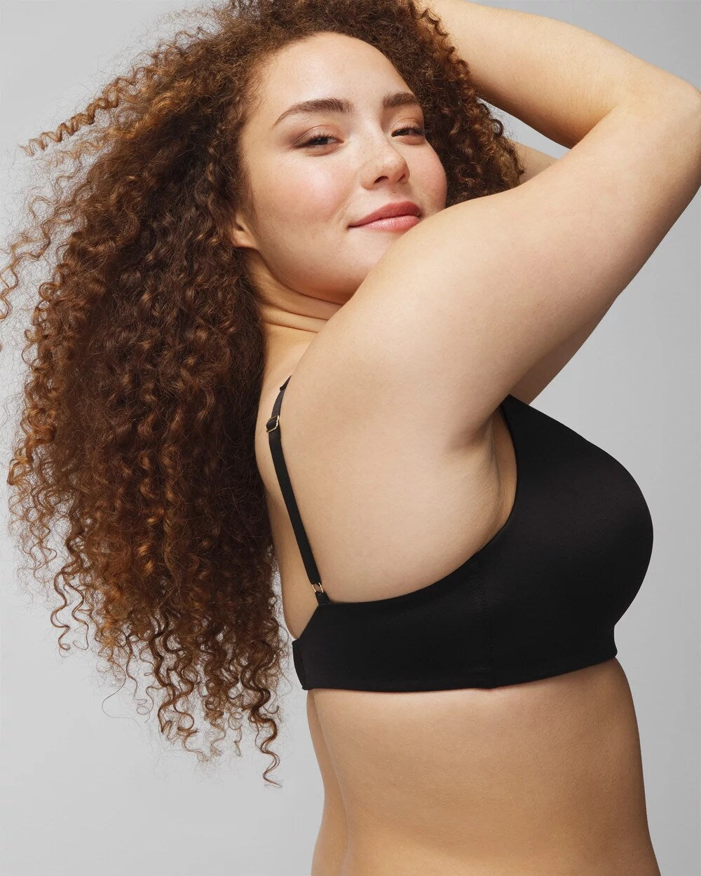 Soma / Wireless Push-Up Bra BLACK