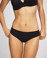 Soma / Cotton Hipster Panty BLACK