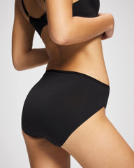 Soma / Cotton High Leg Panty BLACK
