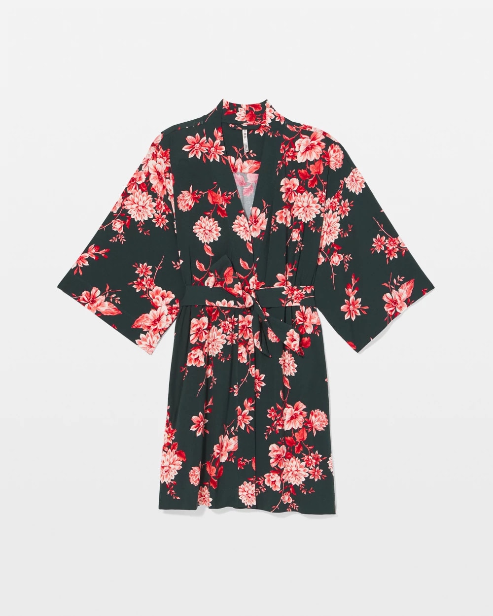 Soma / Short Robe COTTAGE FLORAL GREEN
