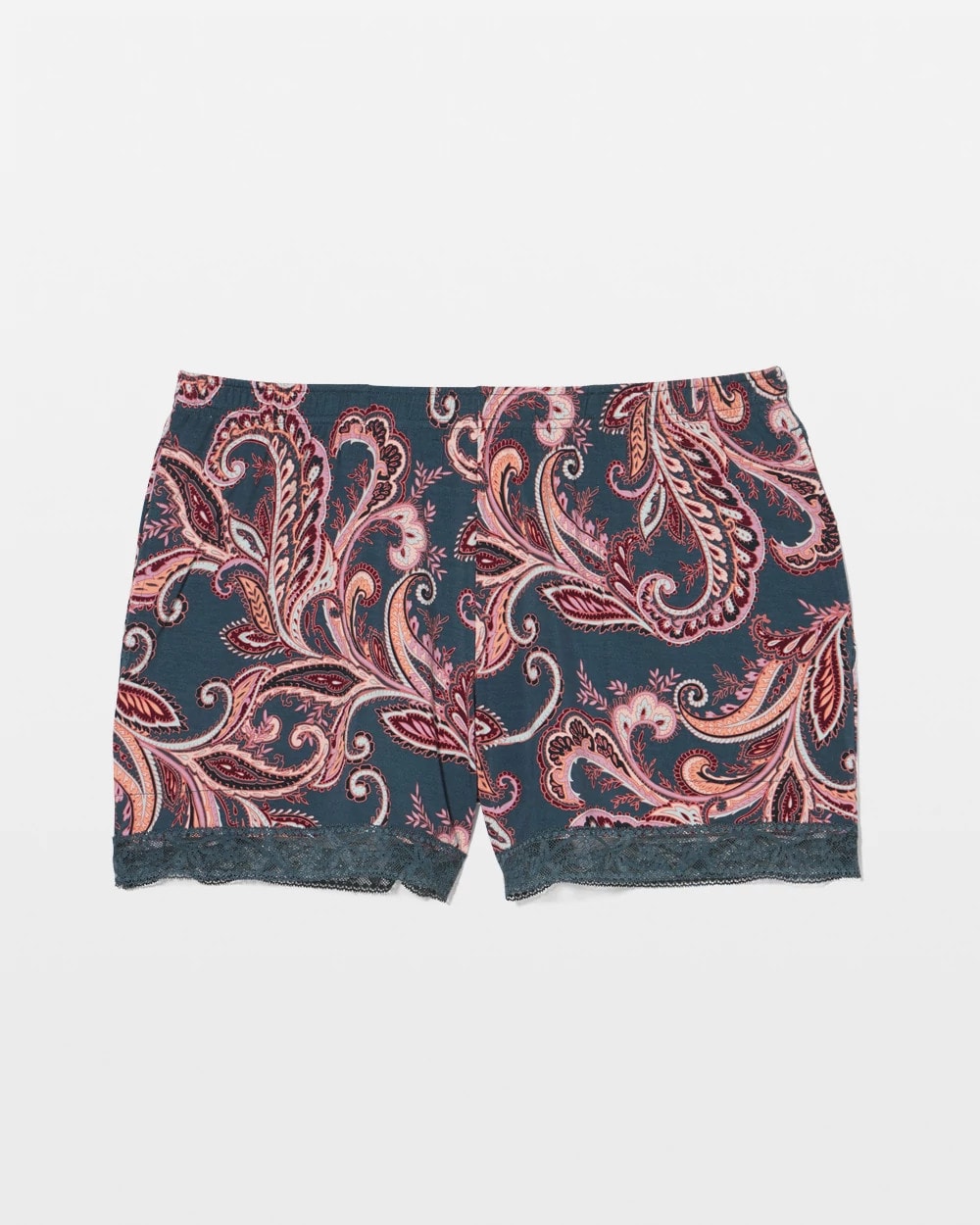 Soma / Lace-Trim Pajama Shorts IMPERIAL PAISLEY MD PET