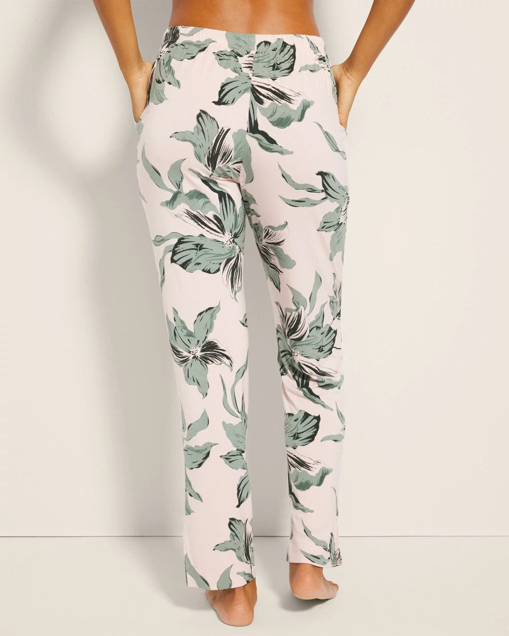 Soma / Ankle Pajama Pants BLOOM BREEZE G SEPIA ROSE