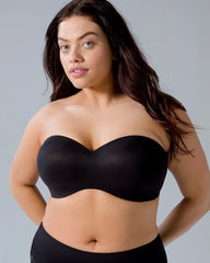 Soma / Wireless Strapless Bra BLACK