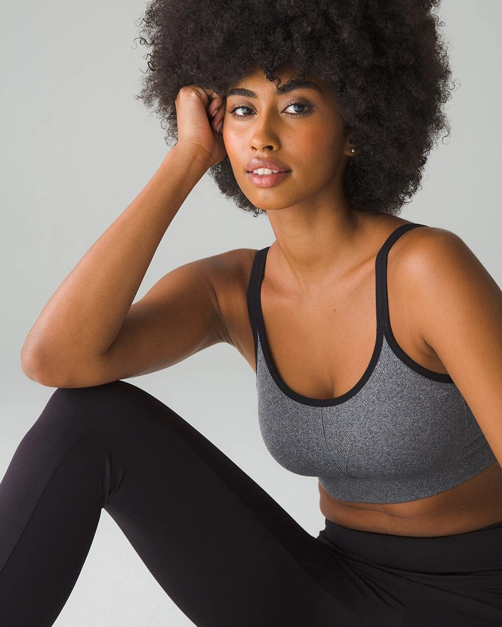 Soma / Seamless Bra HEATHER OBSIDIAN
