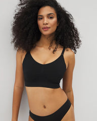 Soma / Seamless Bralette BLACK
