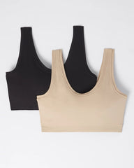 Soma / Bralette 2 Pack BLACK/WARM AMBER