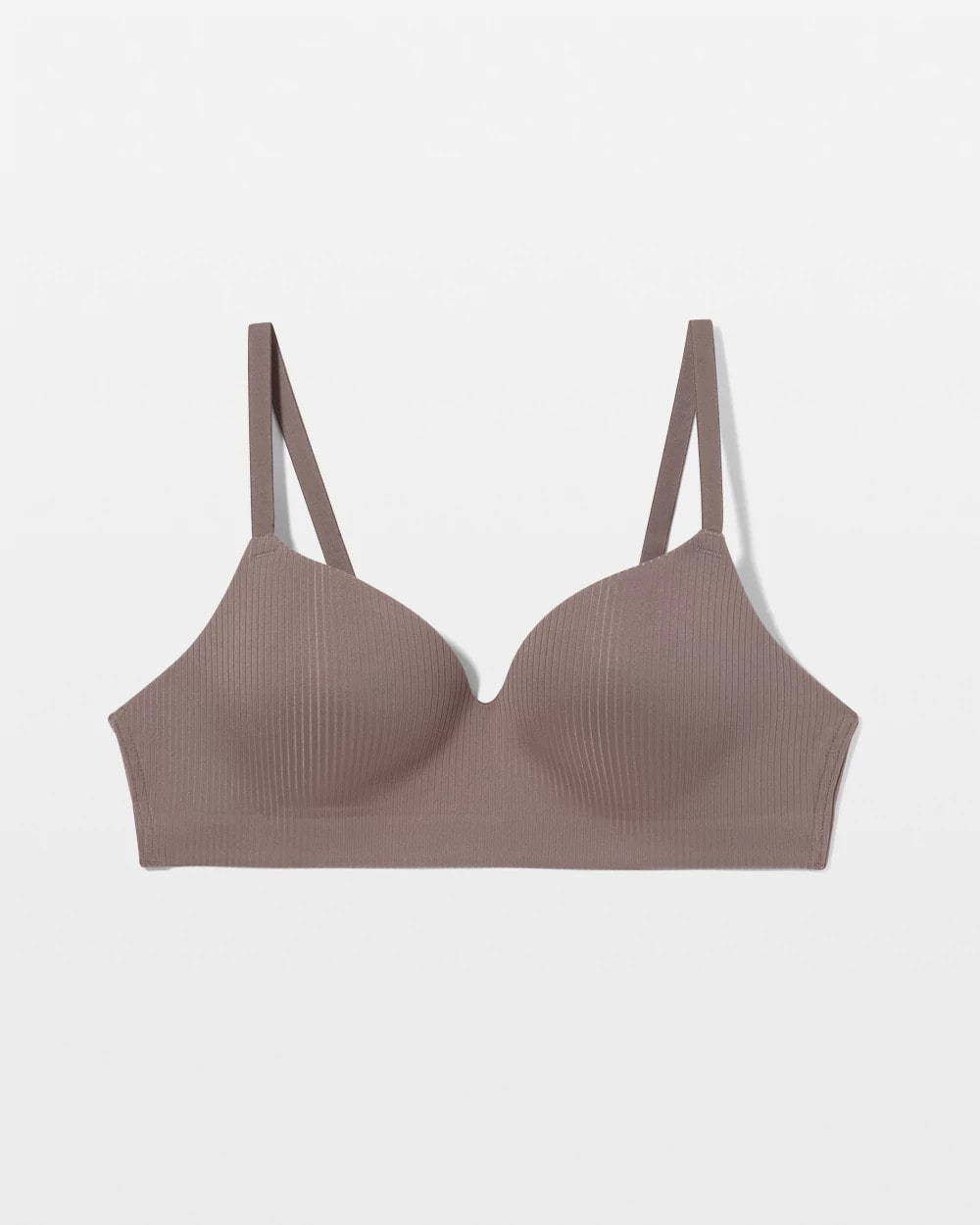 Soma / Rib Wireless Bra DARK TAUPE