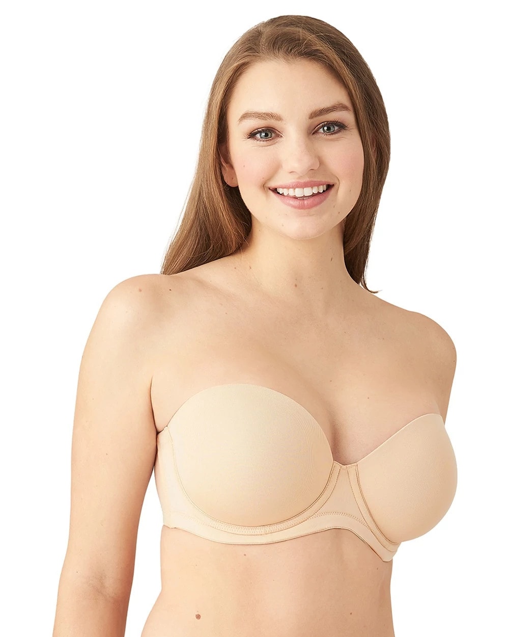 Soma / Red Carpet Full Figure Strapless Bra NUDE