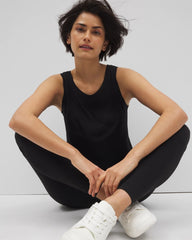 Soma / Rib Knit Tank BLACK