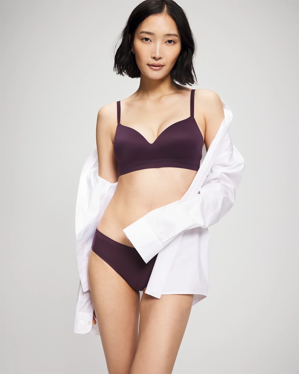 Soma / Wireless Bra PLUM PERFECT