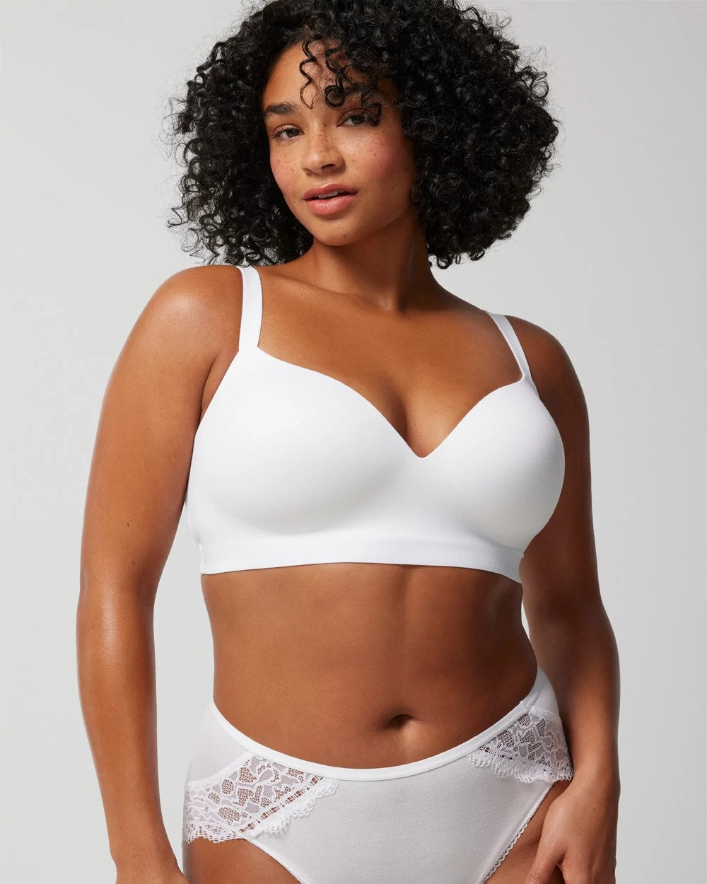 Soma / Wireless Bra BRIGHT WHITE
