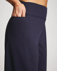 Soma / High-Waist Wide-Leg Pants DEEP INDIGO