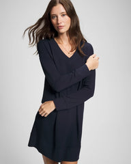Soma / Ultrasoft Fleece Sweatshirt Dress MIDNIGHT SKIES