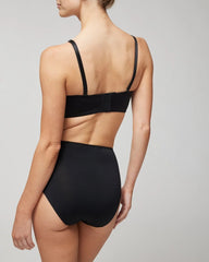 Soma / Modern Brief Panty with Lace BLACK