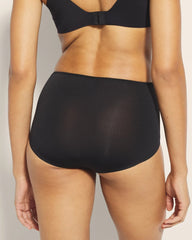 Soma / High-Waist Cheeky Panty BLACK