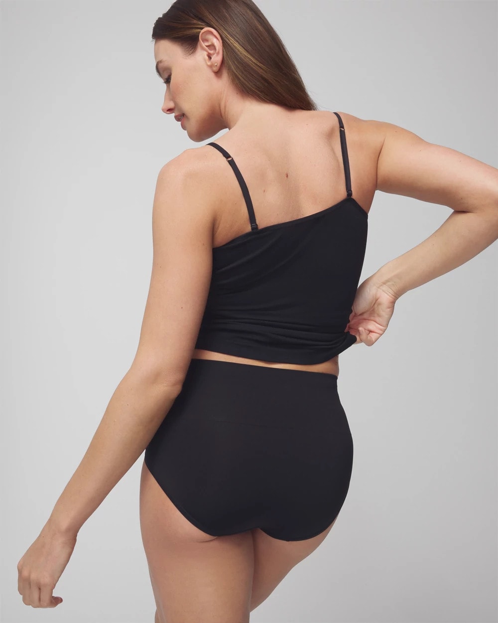 Soma / Seamless Ultralight Smoothing Brief BLACK