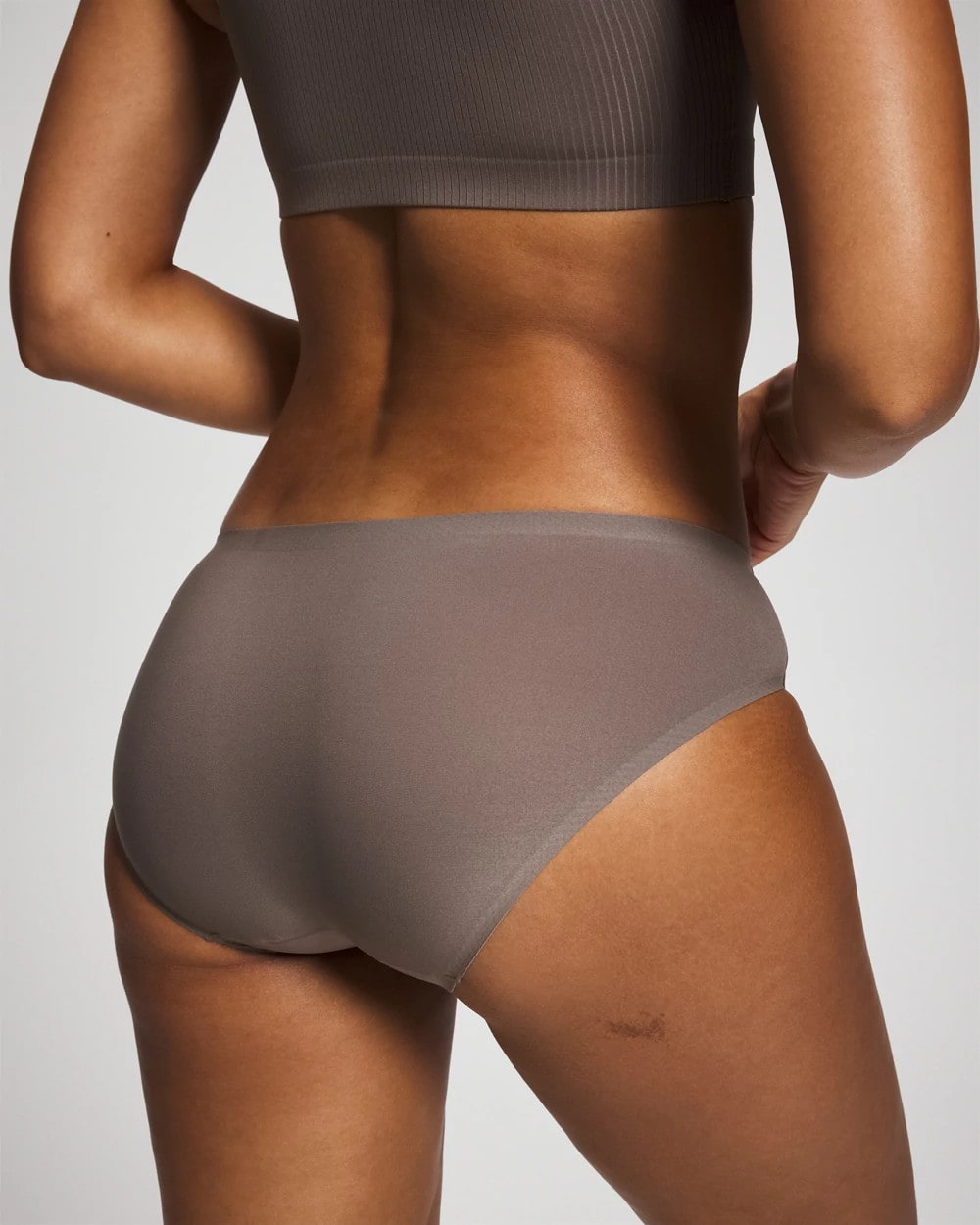 Soma / Soft Stretch Hipster Panty DARK TAUPE