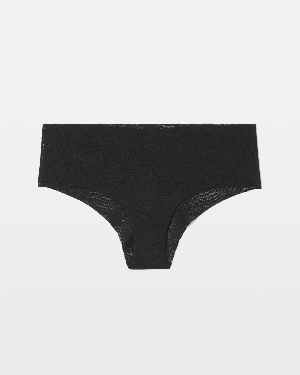 Soma / Cheeky Hipster Panty with Lace BLACK