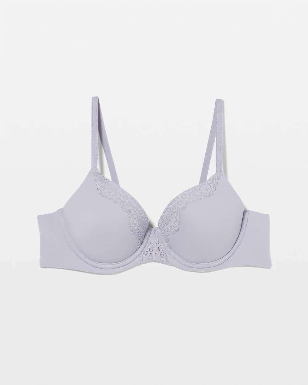 Soma / Embraceable Perfect Coverage Bra with Crochet Lace MOONSTONE