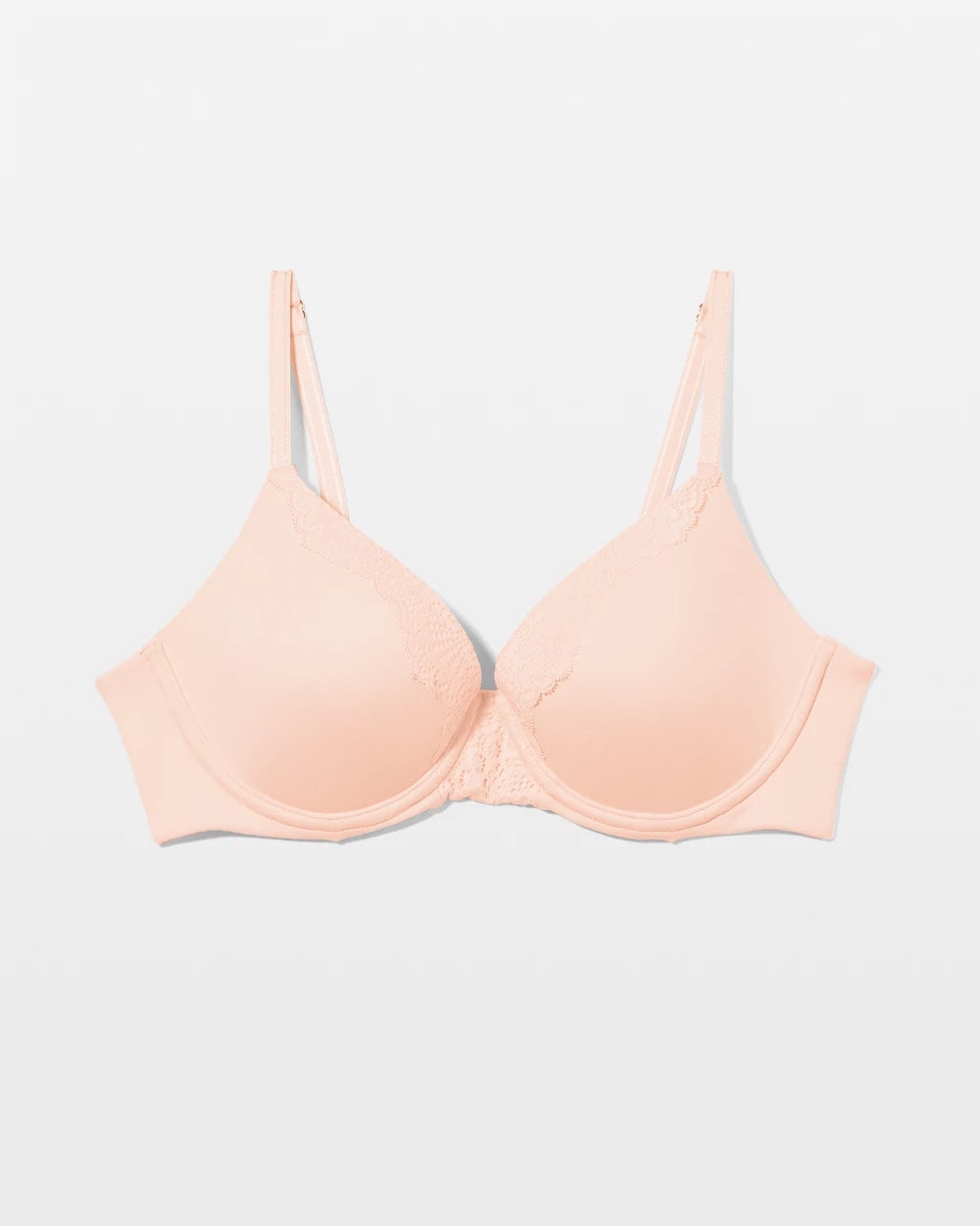 Soma / Embraceable Perfect Coverage Bra with Crochet Lace PEACH PARFAIT