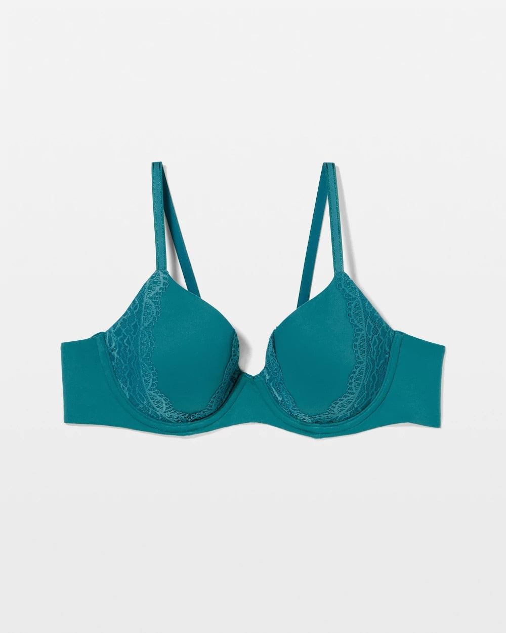 Soma / Enchanting Lace Trim Bra CERULEAN TEAL