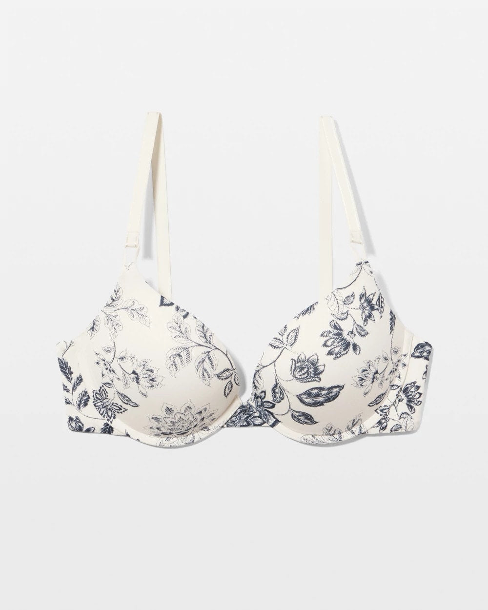 Soma / Push-Up Plunge Bra MEANDERING GARDEN M CHAM