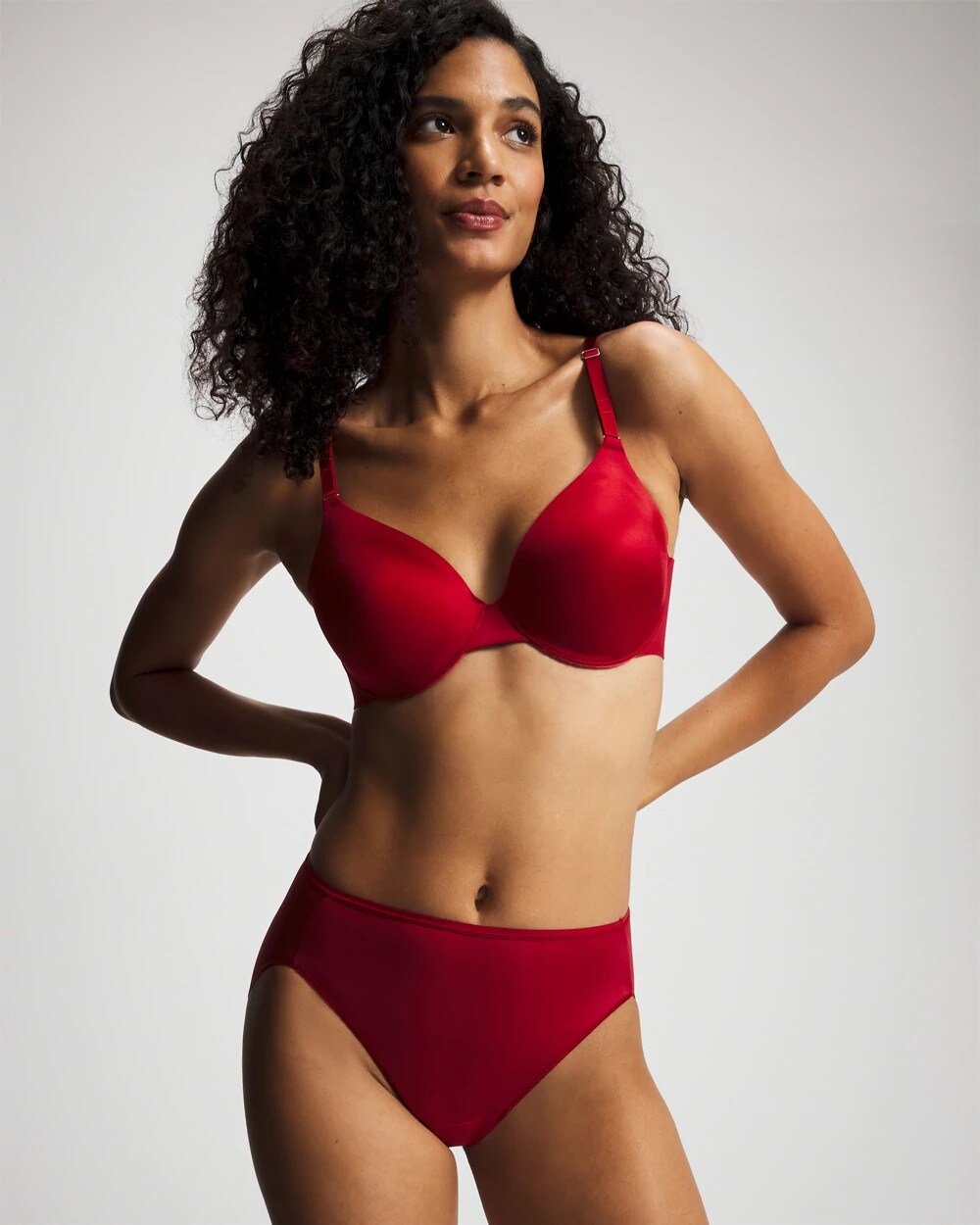 Soma / Full Coverage Bra PAINT THE TOWN RED