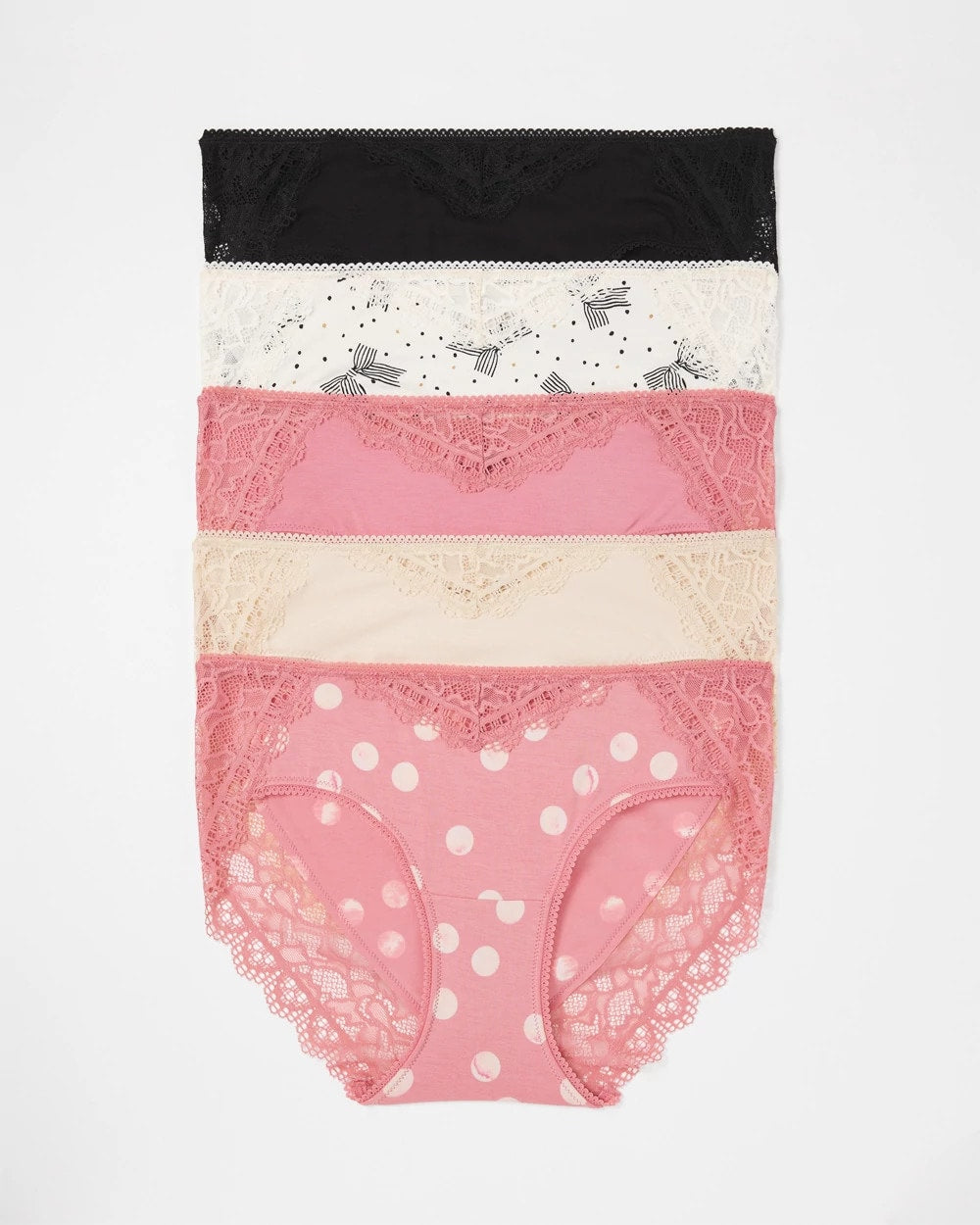 Soma / Lace Hipster 5 Pack THATS A WRAP MULTI PACK
