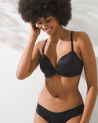 Soma / Front-Close Racerback Bra BLACK
