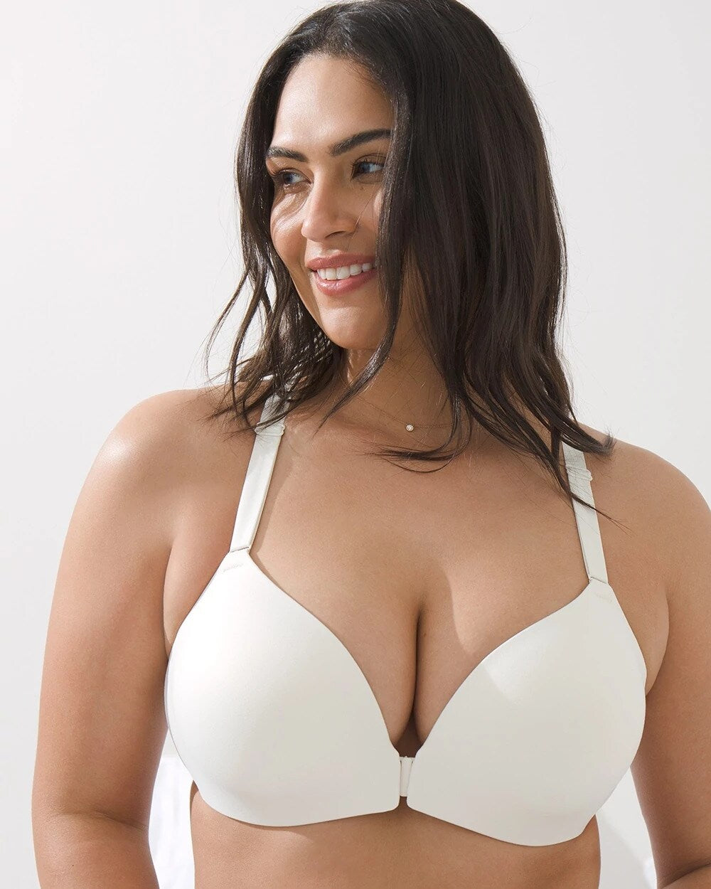 Soma / Front-Close Racerback Bra IVORY
