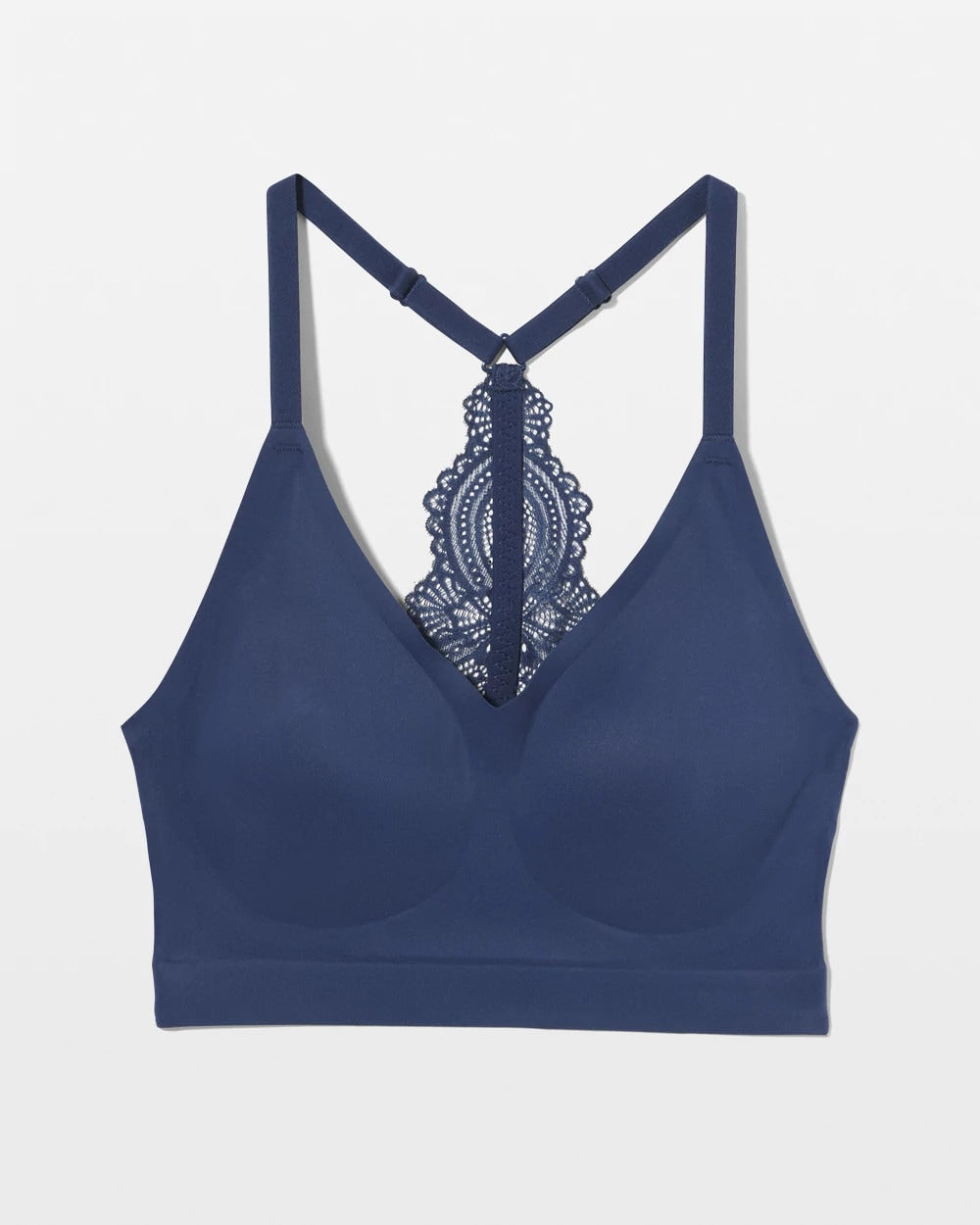 Soma / Racerback Bralette with Lace Back INK BLUE
