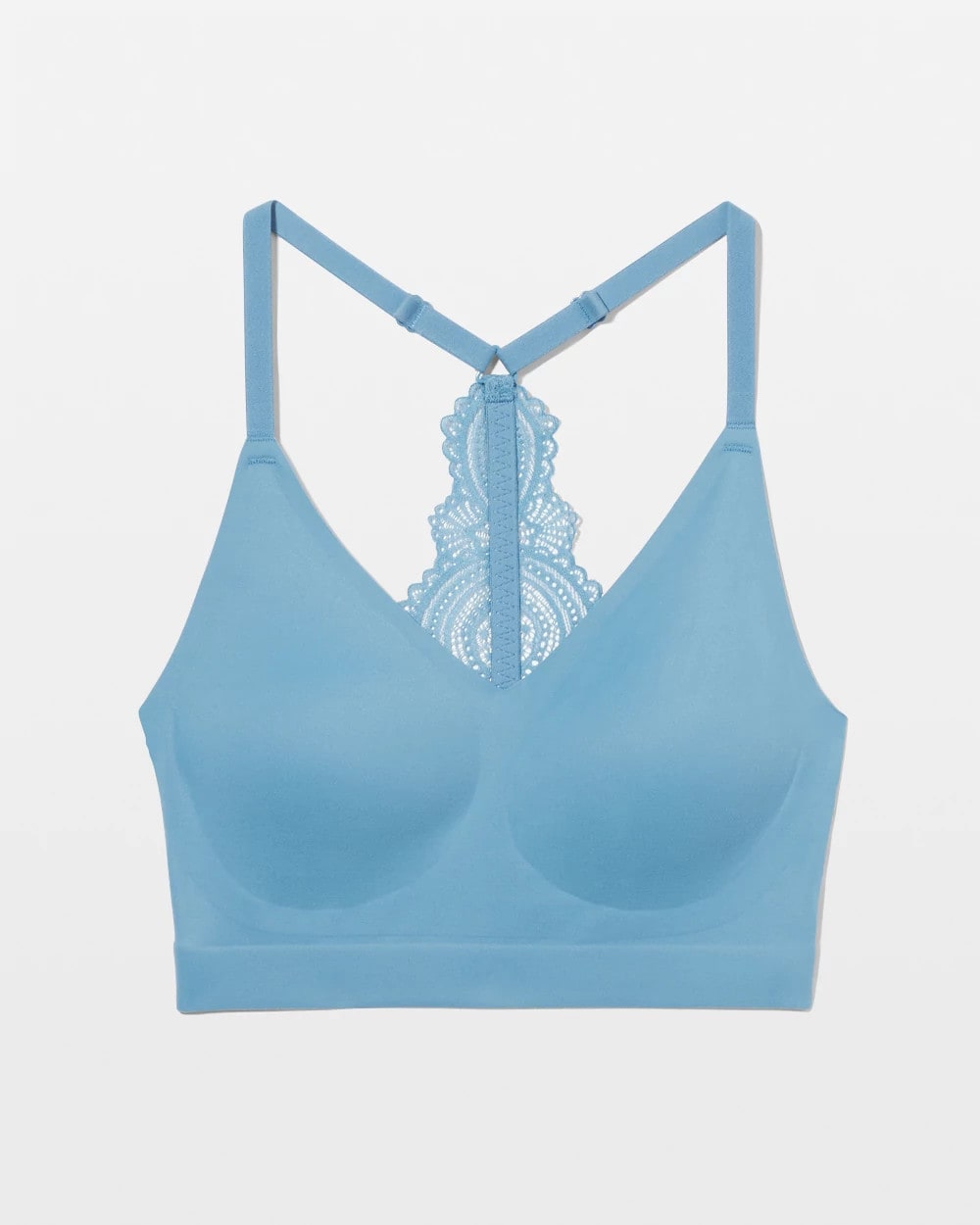 Soma / Racerback Bralette with Lace Back BLUE HEAVEN