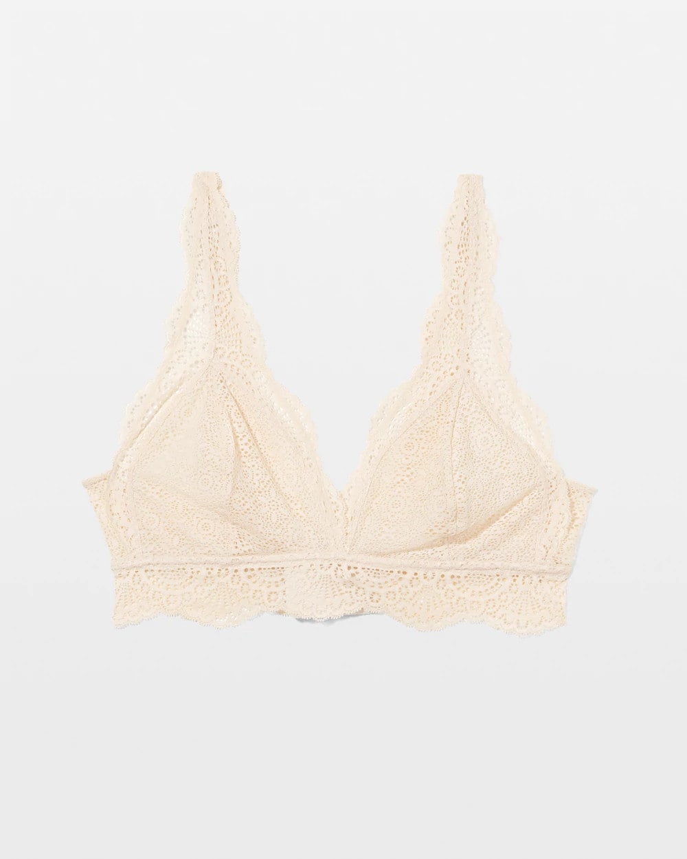 Soma / Crochet Lace Bralette PALE SAND