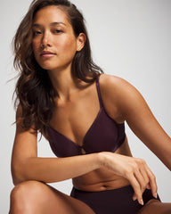 Soma / Perfect Coverage Bra PLUM PERFECT