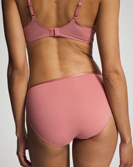 Soma / Tattoo Lace Embroidered High Leg Panty ANTIQUE PINK