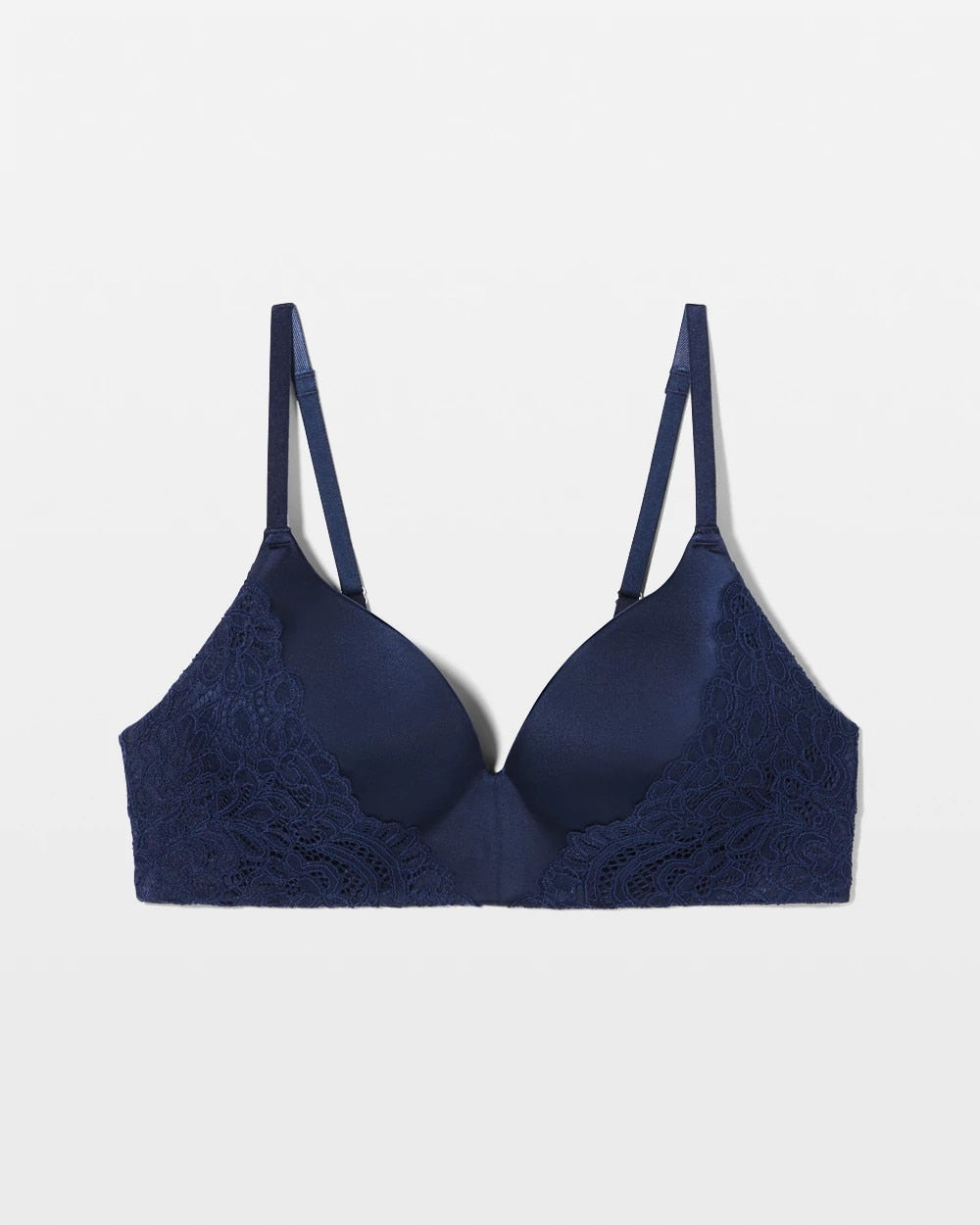 Soma / Wireless Lace Push-Up Bra NIGHTFALL NAVY