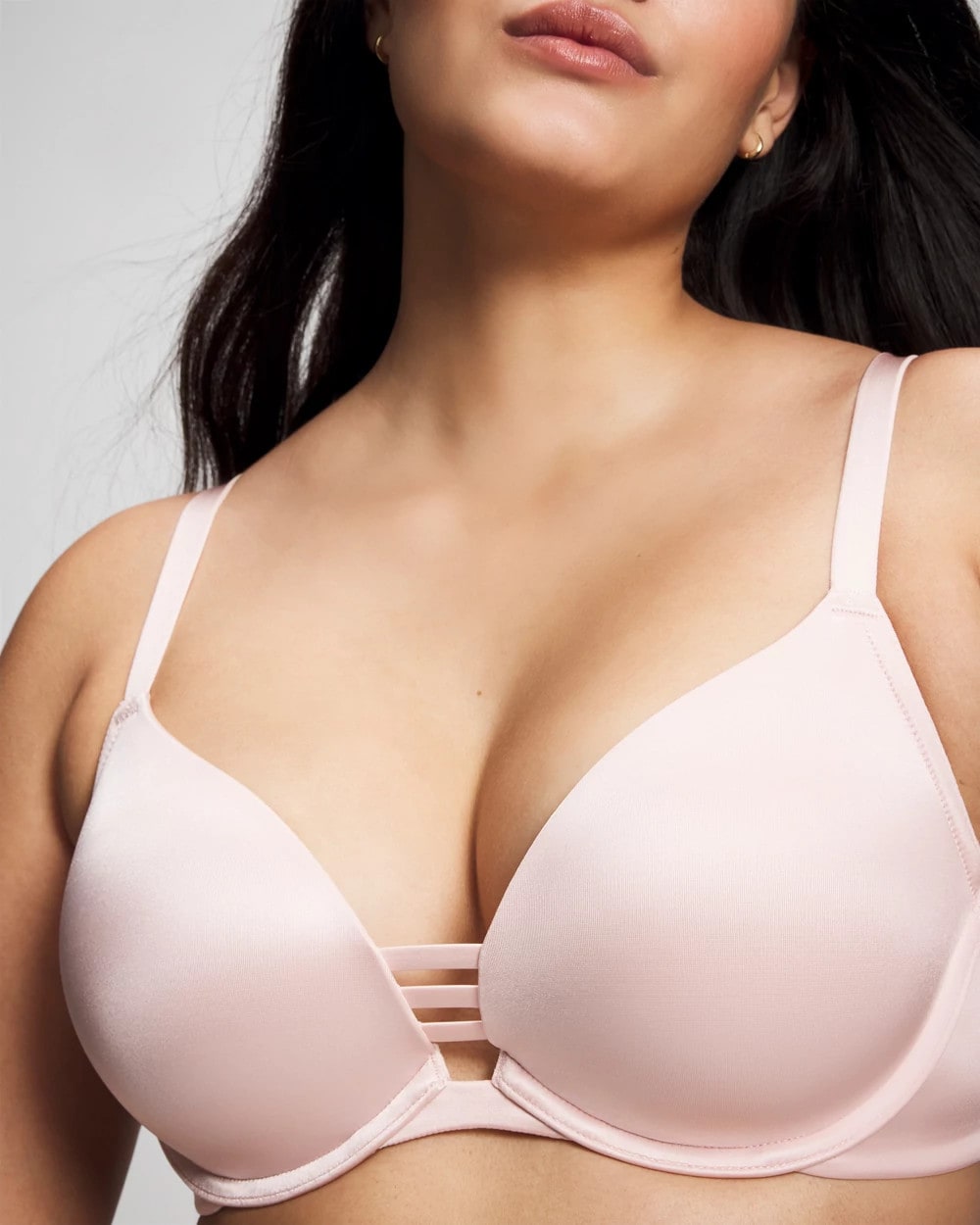 Soma / Push-up Plunge Bra PRETTY PINK