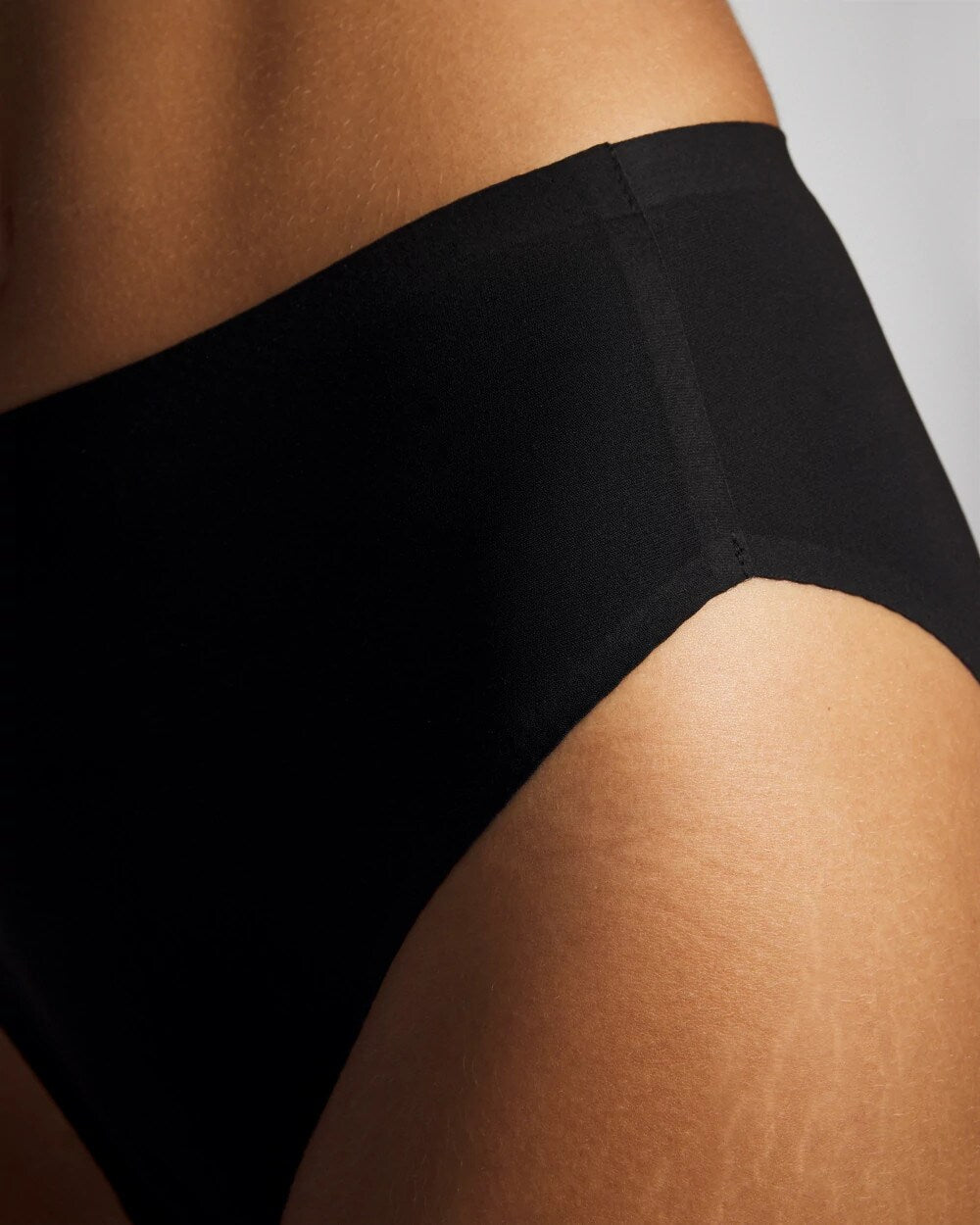 Soma / Soft Stretch High Leg Panty BLACK