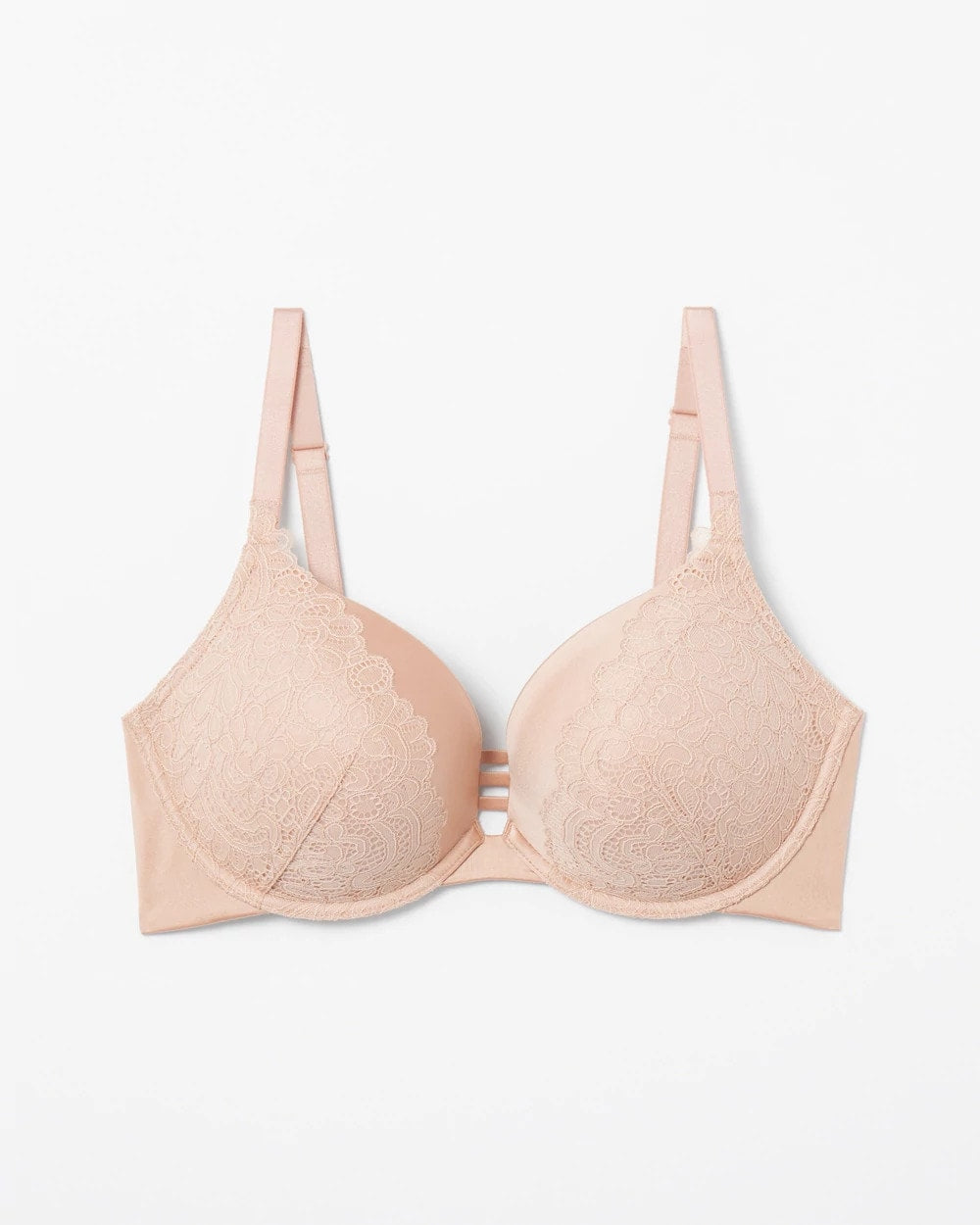 Soma / Push-up Plunge Bra with Lace HUSH