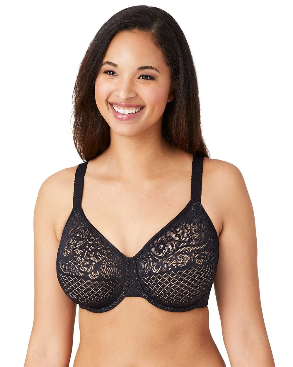 Soma / Visual Effects 1 Inch Minimizer Bra BLACK
