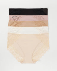 Soma / Lace High-Leg 5 Pack BASIC MULTI PACK