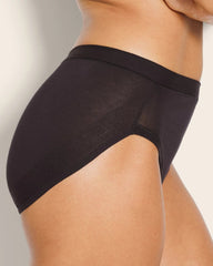 Soma / Cotton High-Leg Panty BLACK