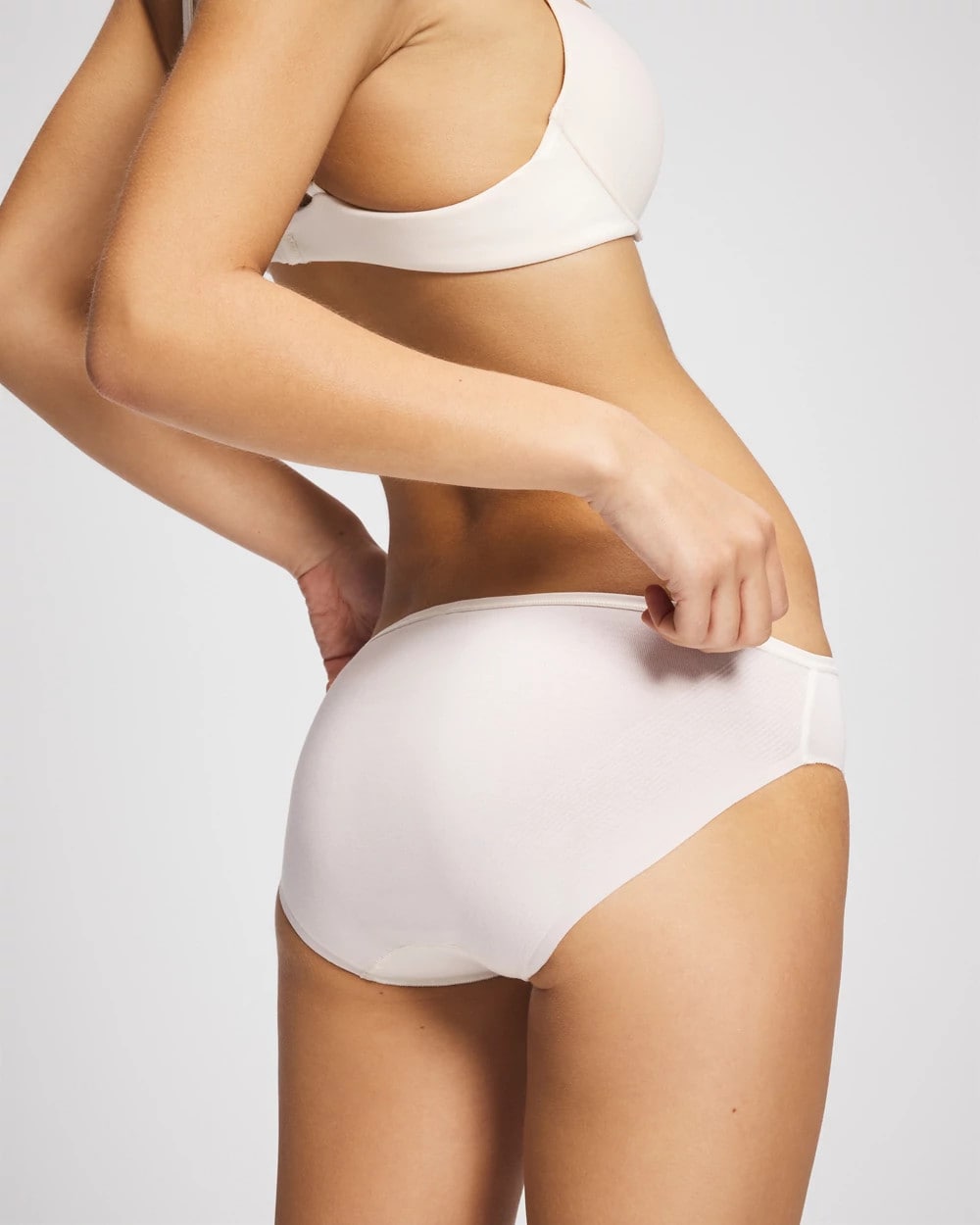 Soma / Cotton Hipster Panty IVORY