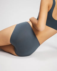 Soma / Cotton High Leg Panty PETROL