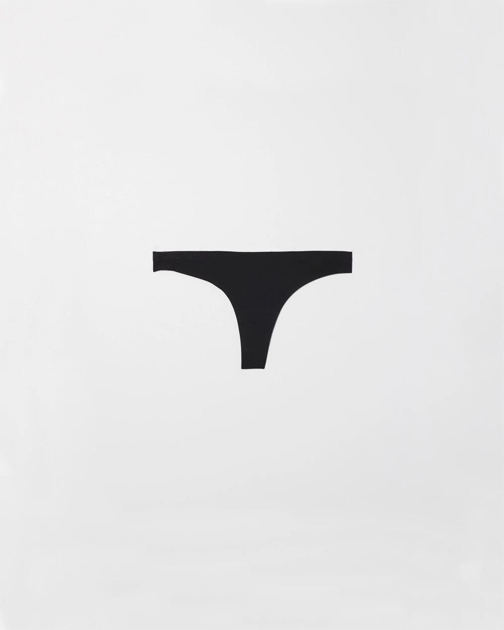 Soma / Soft Stretch Thong Panty BLACK