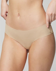 Soma / Cheeky Hipster Panty with Lace Back WARM AMBER