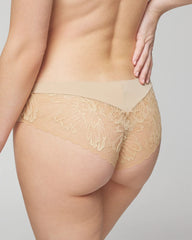 Soma / Cheeky Hipster Panty with Lace Back WARM AMBER